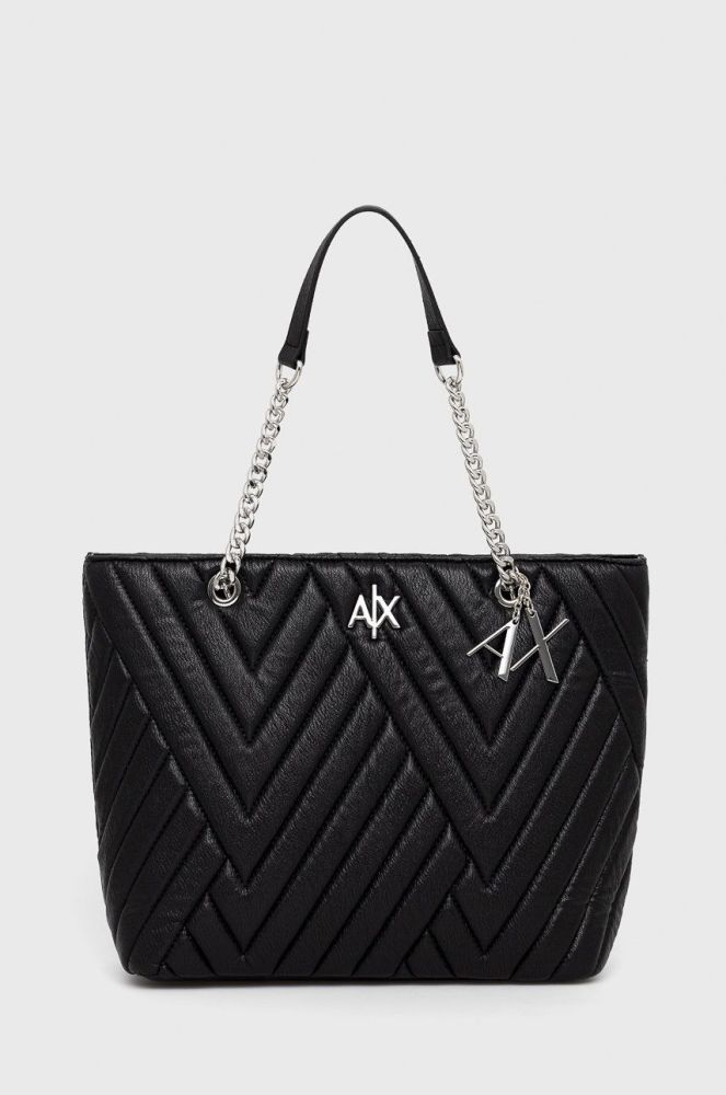 Сумочка Armani Exchange колір чорний (2661982)