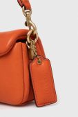 Шкіряна сумочка Coach колір помаранчевий (3256449)