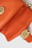 Шкіряна сумочка Coach колір помаранчевий (3256449)