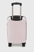 Валіза Guess колір рожевий (3364188)
