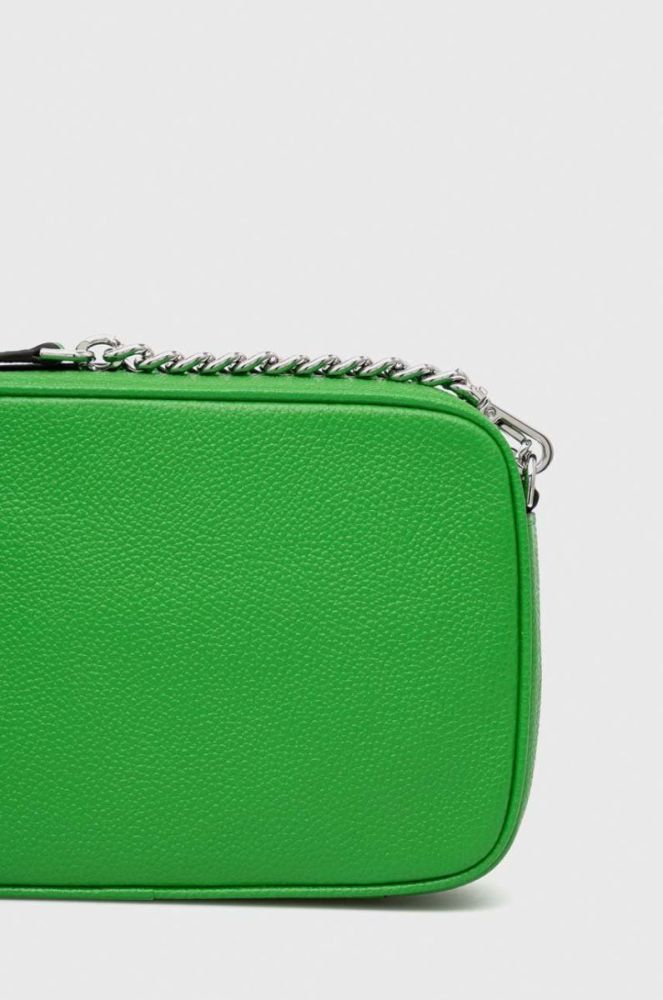 Шкіряна сумочка MICHAEL Michael Kors колір зелений (2868355) фото 3