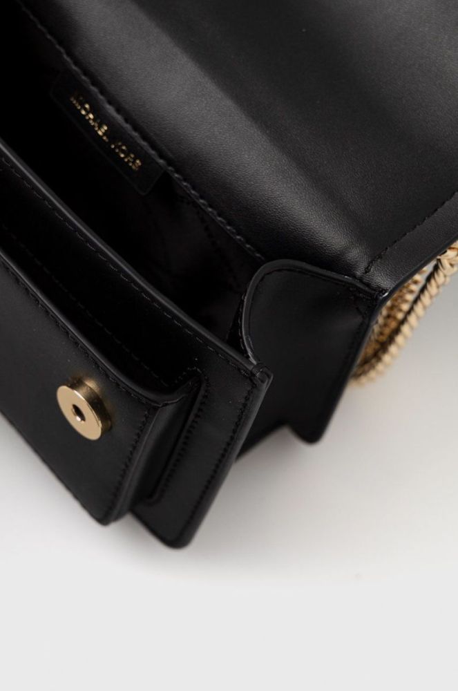 Шкіряна сумочка MICHAEL Michael Kors колір чорний (2421089) фото 5