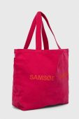 Сумочка Samsoe Samsoe Колір рожевий колір рожевий