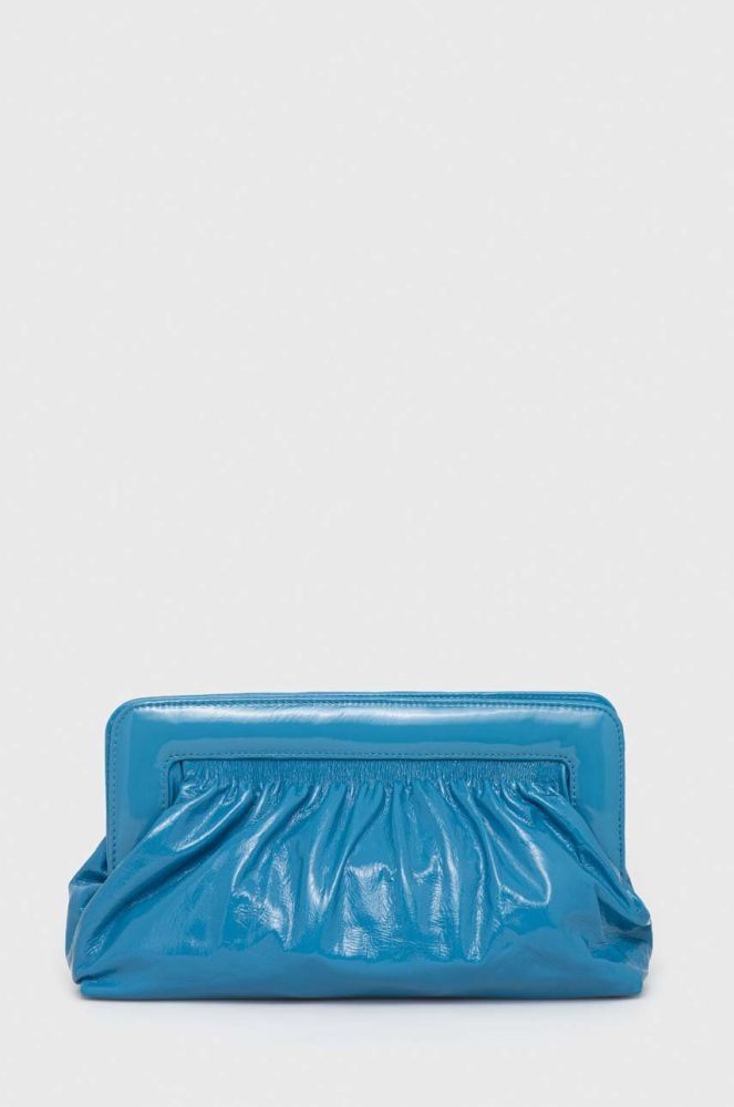 Шкіряна сумка Gestuz колір блакитний (3102067)