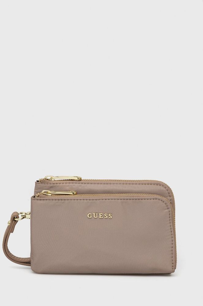 Косметичка Guess колір бежевий (2741428)