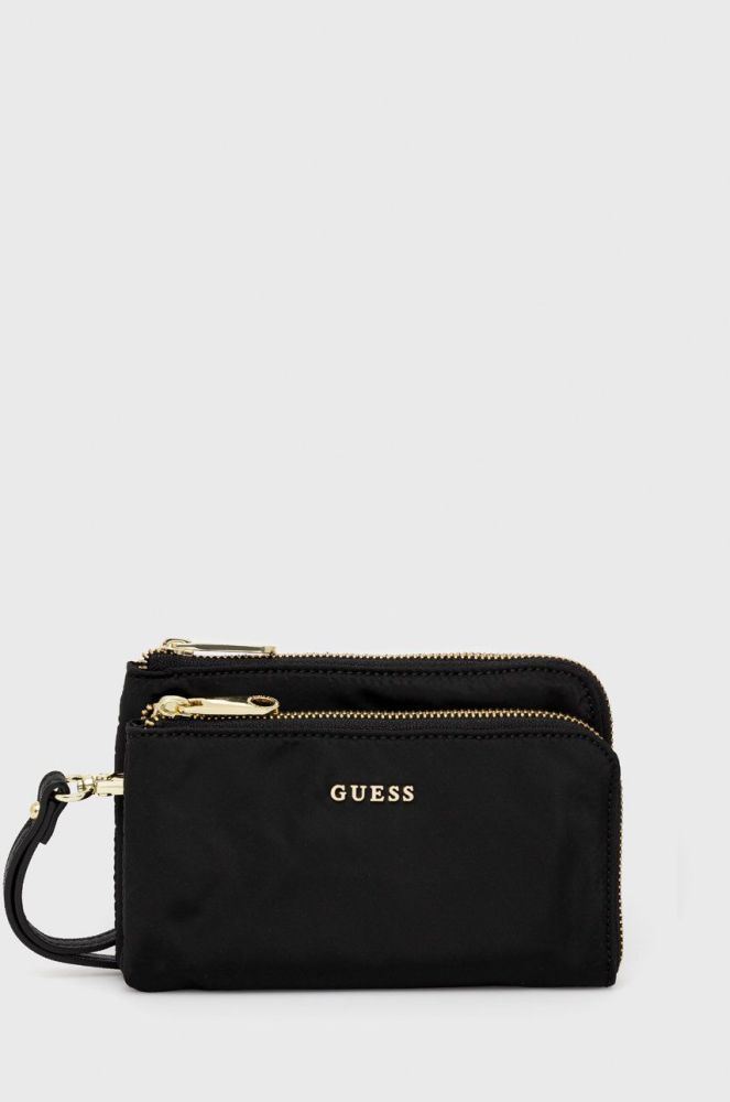 Косметичка Guess колір чорний (2743108)