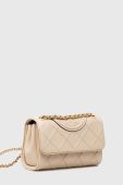 Шкіряна сумочка Tory Burch колір бежевий (2707524)