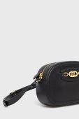 Шкіряна сумочка Lauren Ralph Lauren колір чорний (2670079)