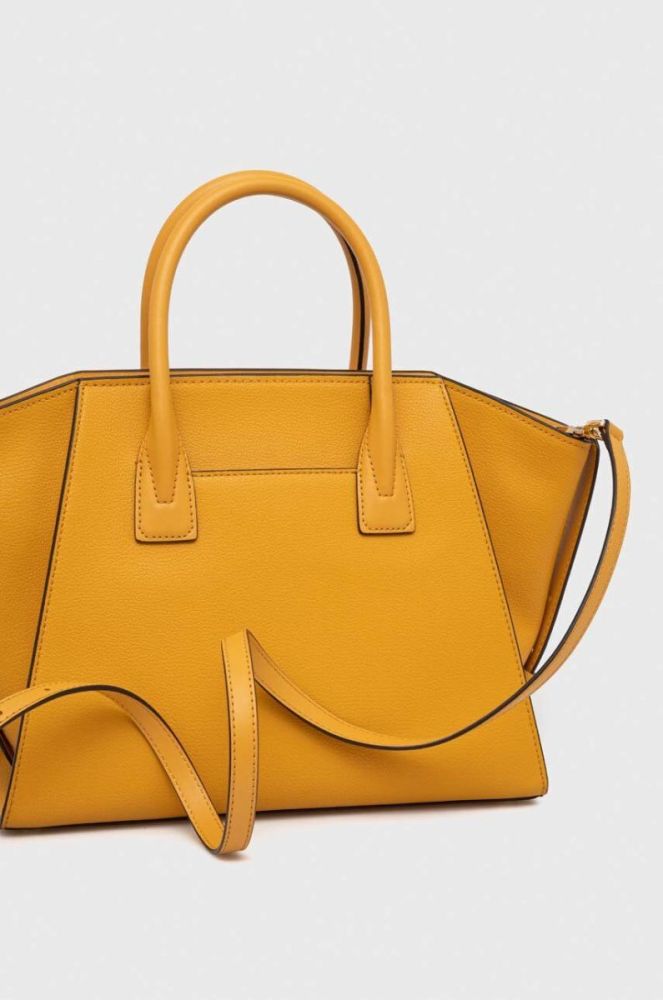 Шкіряна сумочка MICHAEL Michael Kors колір жовтий (3456509) фото 3