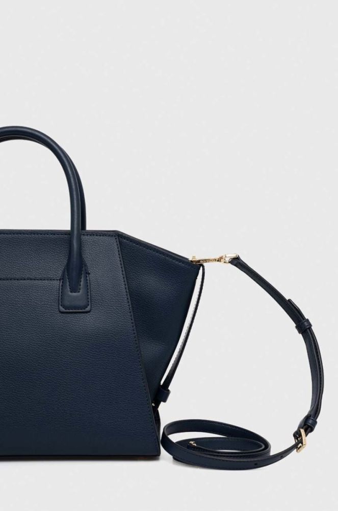 Шкіряна сумочка MICHAEL Michael Kors колір синій (3048711) фото 3