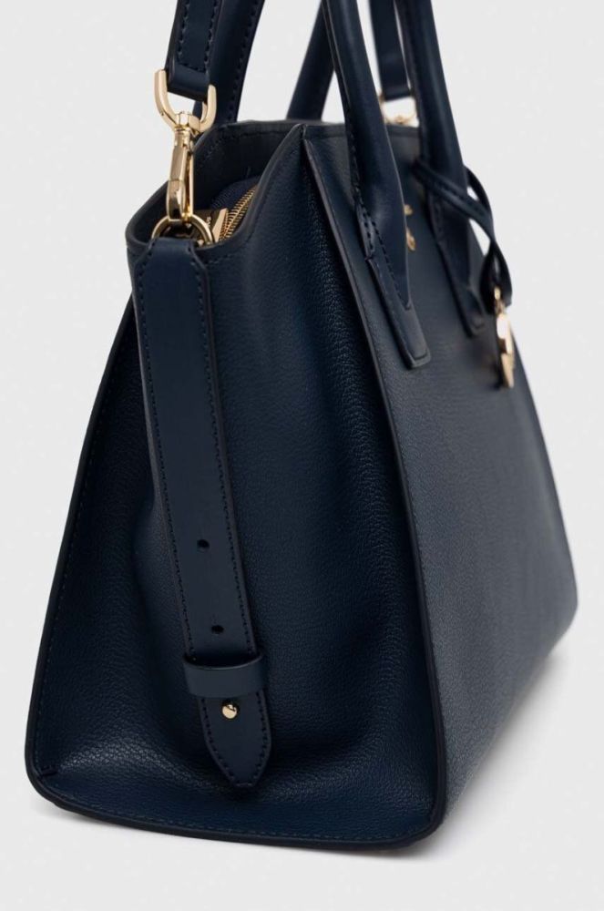 Шкіряна сумочка MICHAEL Michael Kors колір синій (3048711) фото 4