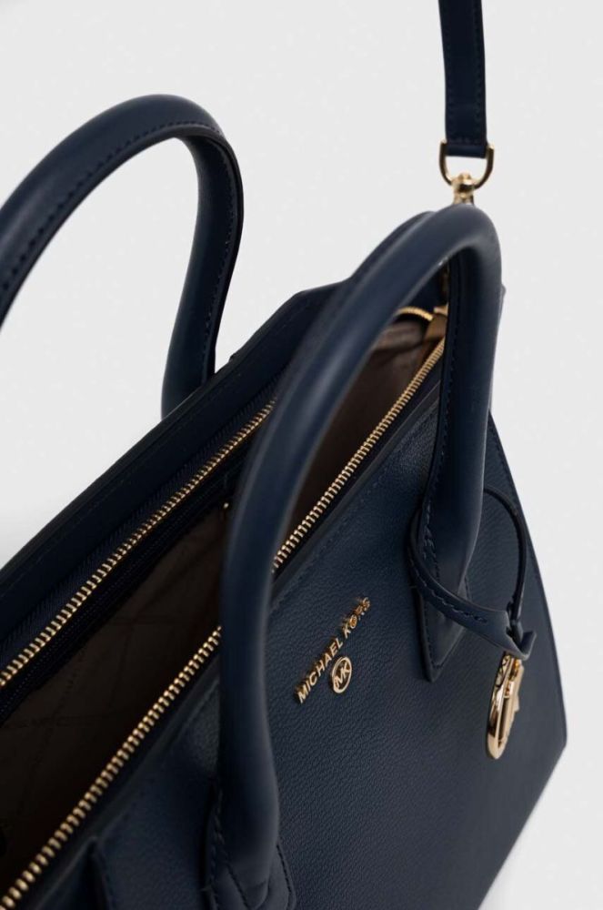 Шкіряна сумочка MICHAEL Michael Kors колір синій (3048711) фото 5