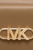 Шкіряна сумочка MICHAEL Michael Kors колір коричневий (2666667)
