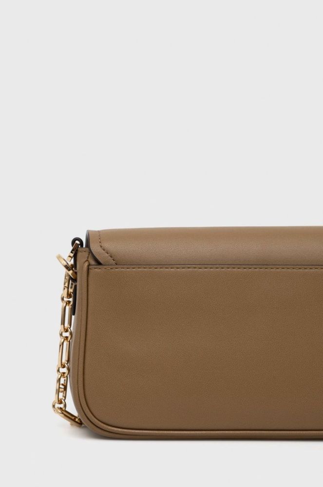 Шкіряна сумочка MICHAEL Michael Kors колір коричневий (2666671) фото 3