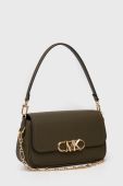 Шкіряна сумочка MICHAEL Michael Kors колір зелений (2666672)