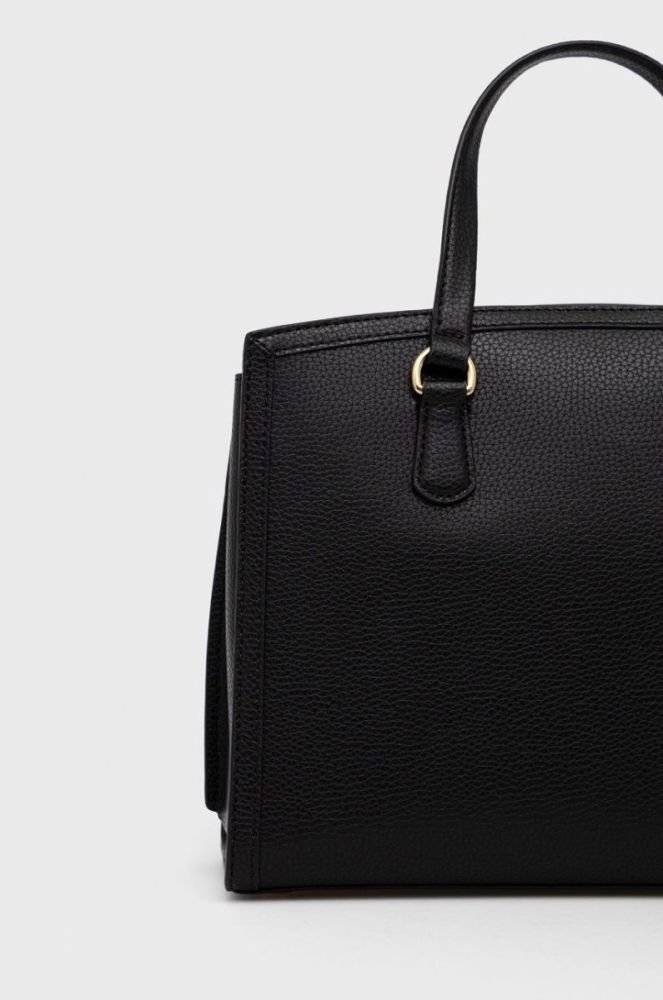 Шкіряна сумочка MICHAEL Michael Kors колір чорний (2666680) фото 3