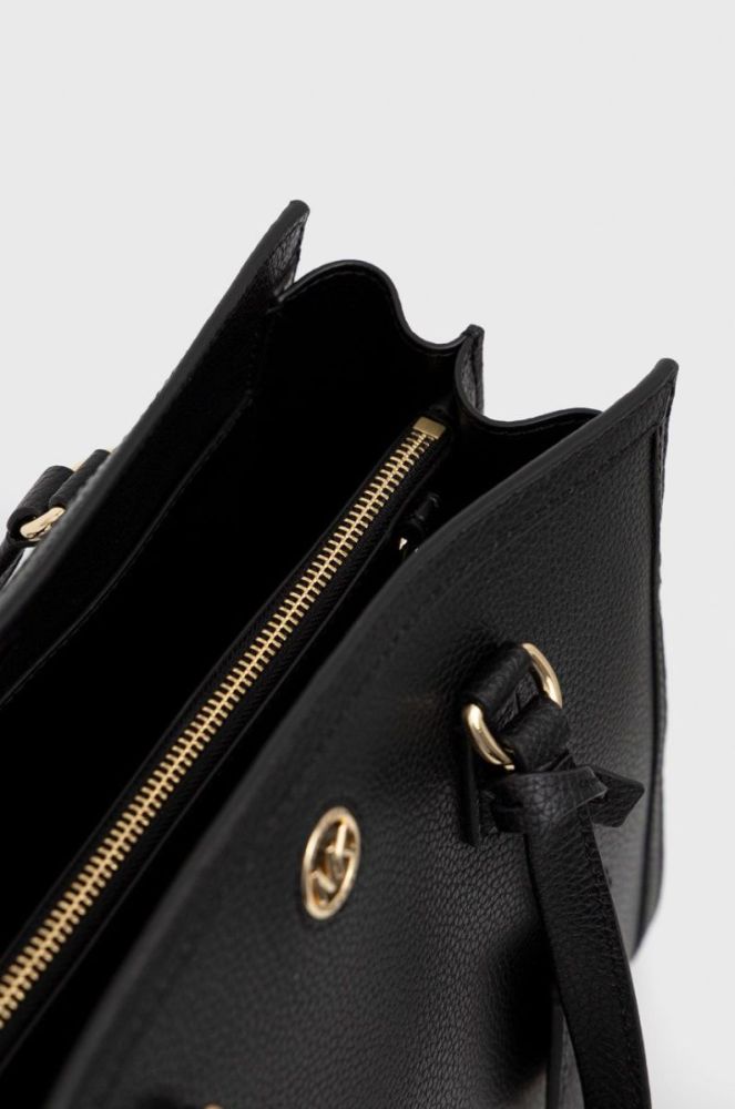 Шкіряна сумочка MICHAEL Michael Kors колір чорний (2666680) фото 5