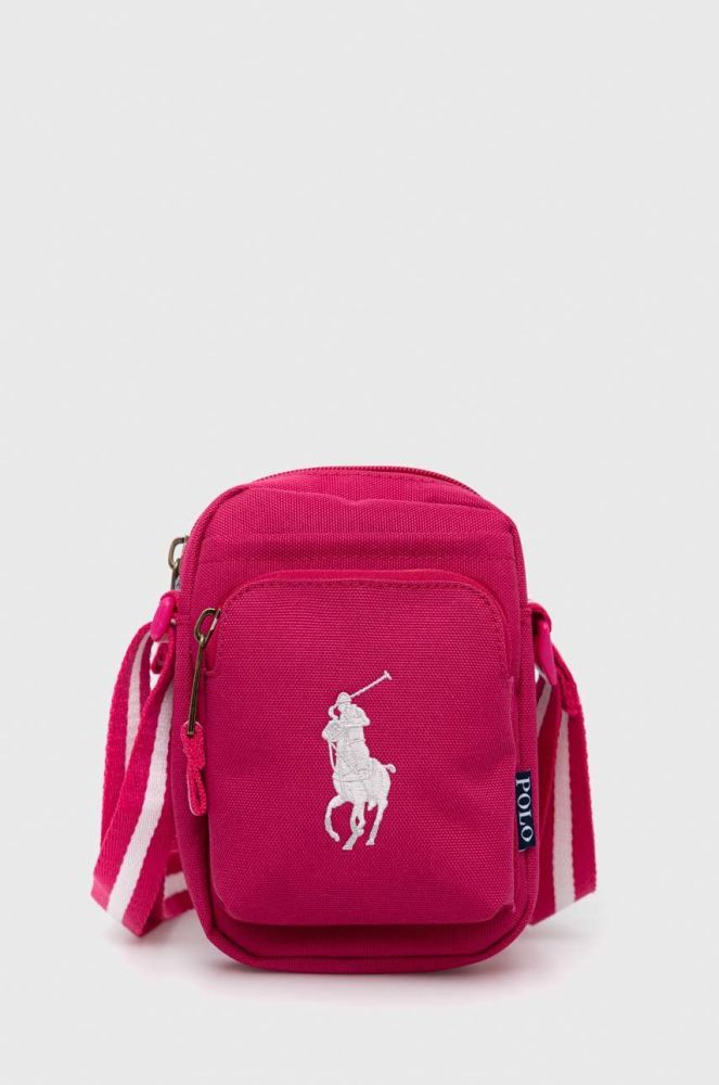 Дитяча сумочка Polo Ralph Lauren колір рожевий (2884904)