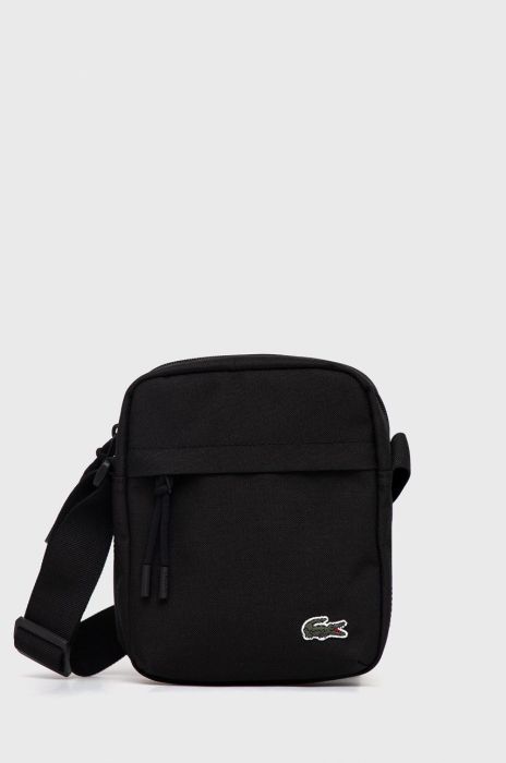 Сумка Lacoste колір чорний NH4102NE-992 Сумка Lacoste колір чорний NH4102NE-992