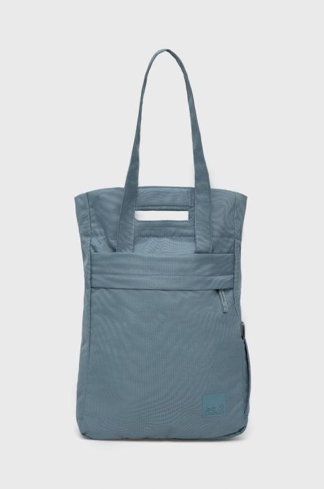 Рюкзак Jack Wolfskin великий однотонний колір блакитний (2589656)