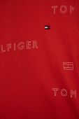 Дитяча бавовняна футболка Tommy Hilfiger колір червоний візерунок