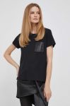 Футболка Dkny жіночий колір чорний (3473287)