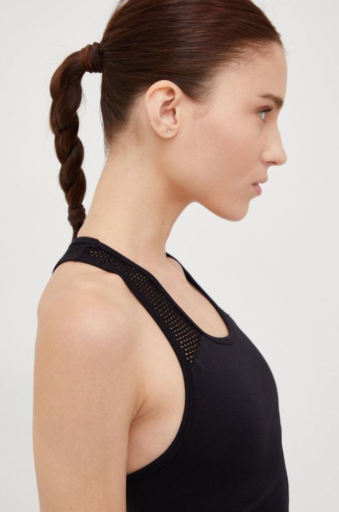 Топ Dkny жіночий колір чорний (2758992) фото 4