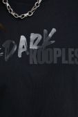 Бавовняна футболка The Kooples колір чорний (2729738)