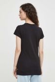 Бавовняна футболка G-Star Raw жіночий колір чорний (3656596)