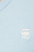 Бавовняна футболка G-Star Raw жіночий колір бірюзовий