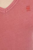 Бавовняна футболка G-Star Raw жіночий колір рожевий (3072796)
