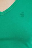 Бавовняна футболка G-Star Raw жіночий колір зелений (2982860)