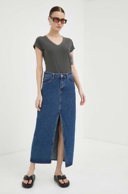 Бавовняна футболка G-Star Raw жіночий колір сірий (3072788) фото 2