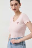 Футболка Guess жіночий колір рожевий (2848448)