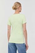 Футболка Guess жіночий колір зелений (2848458)