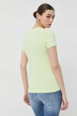 Футболка Guess жіночий колір зелений (2863616)