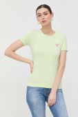 Футболка Guess жіночий колір зелений (2863616)