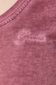 Футболка Guess жіночий колір бордовий (2421276)