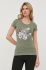 Футболка Guess жіночий колір зелений (2411417)