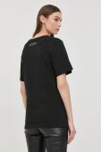 Бавовняна футболка Guess колір чорний (2411430)
