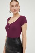 Футболка Guess жіночий колір фіолетовий (3499794)