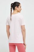Бавовняна футболка Guess колір рожевий (3002143)