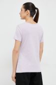 Бавовняна футболка Guess колір фіолетовий (3002158)