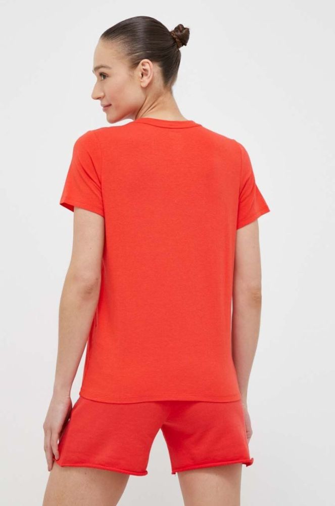Футболка Dkny жіночий колір червоний фото 3
