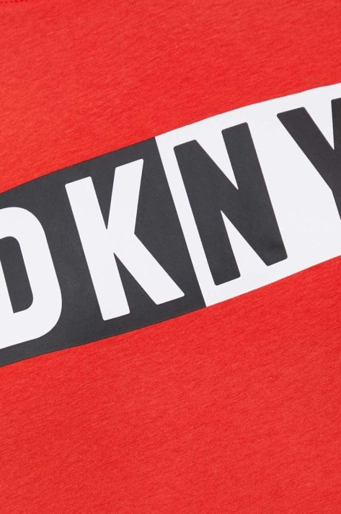 Футболка Dkny жіночий колір червоний фото 5