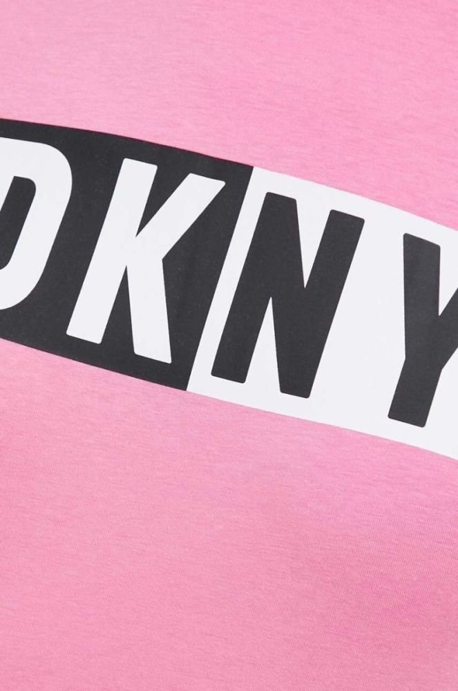 Футболка Dkny жіночий колір фіолетовий (3060913) фото 5