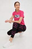 Футболка Dkny жіночий колір рожевий (2772492)
