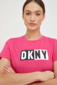 Футболка Dkny жіночий колір рожевий (2772492)