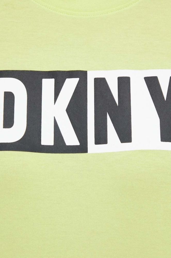 Футболка Dkny жіночий колір зелений (2772489) фото 5