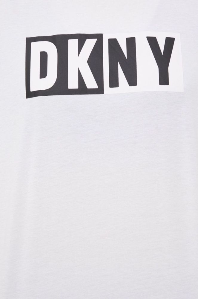 Футболка Dkny жіночий колір білий (2772482) фото 4